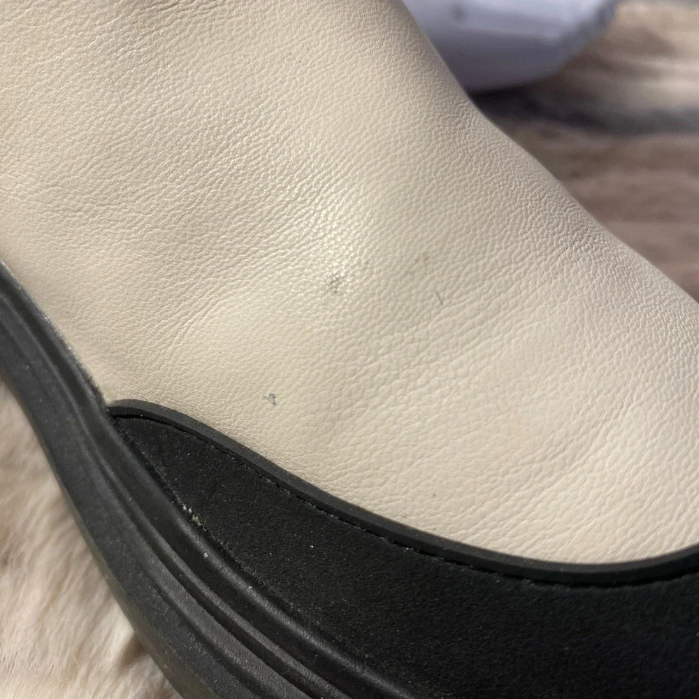 Zara Mickey Mouse Boots Side Zip Platform Lug Sole Size EU‎ 36/US 5.5 Women's
